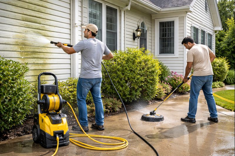 services pressure washing
